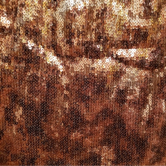 Caché Sequin Leopard Print Dress (US size 6, NWT) - Picture 5 of 5